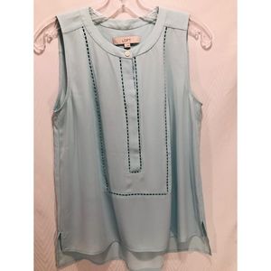 Ann Taylor Loft Dressy Tank in Mint Green.  Small.